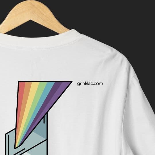 Prism Drift Tee mockup